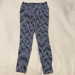 Nike Chevron Black and Gray Leggings